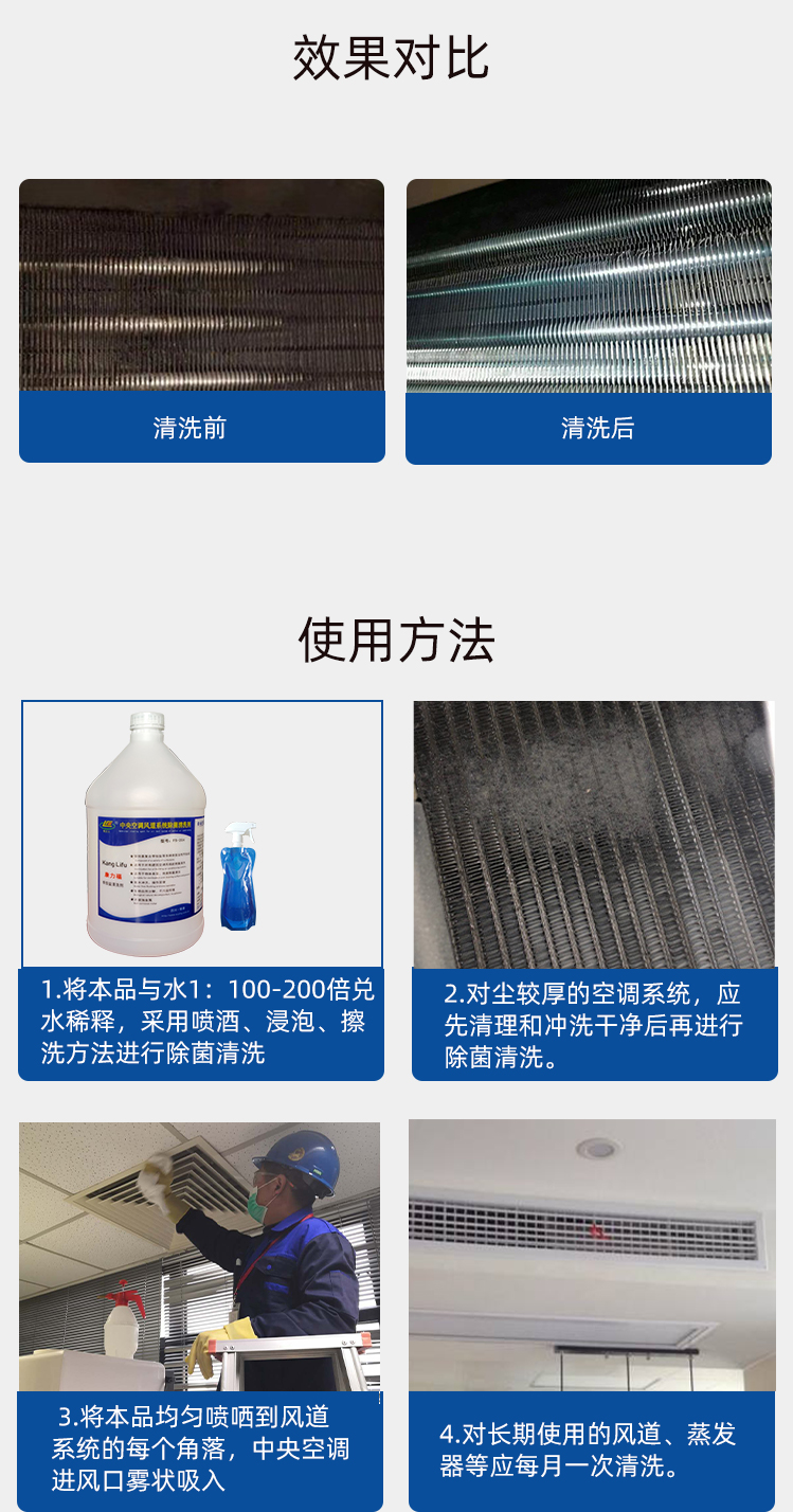 空調(diào)風(fēng)道殺菌除味劑 空調(diào)風(fēng)道殺菌除味劑