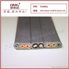 扁電纜帶屏蔽帶鋼絲耐碾壓/電梯電纜批發奧美格