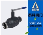 泰科閥門不銹鋼全焊接球閥Q61F-25C DN65手動放水定